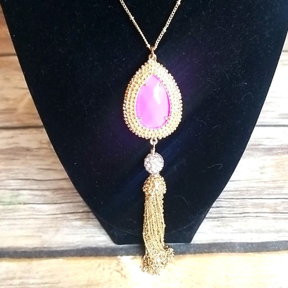 Lilly Pulitzer Goldtone Long Pendant